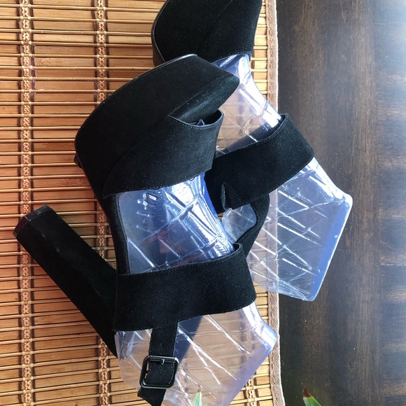 Steve Madden Platform Sandals Size 9 - Picture 2 of 10